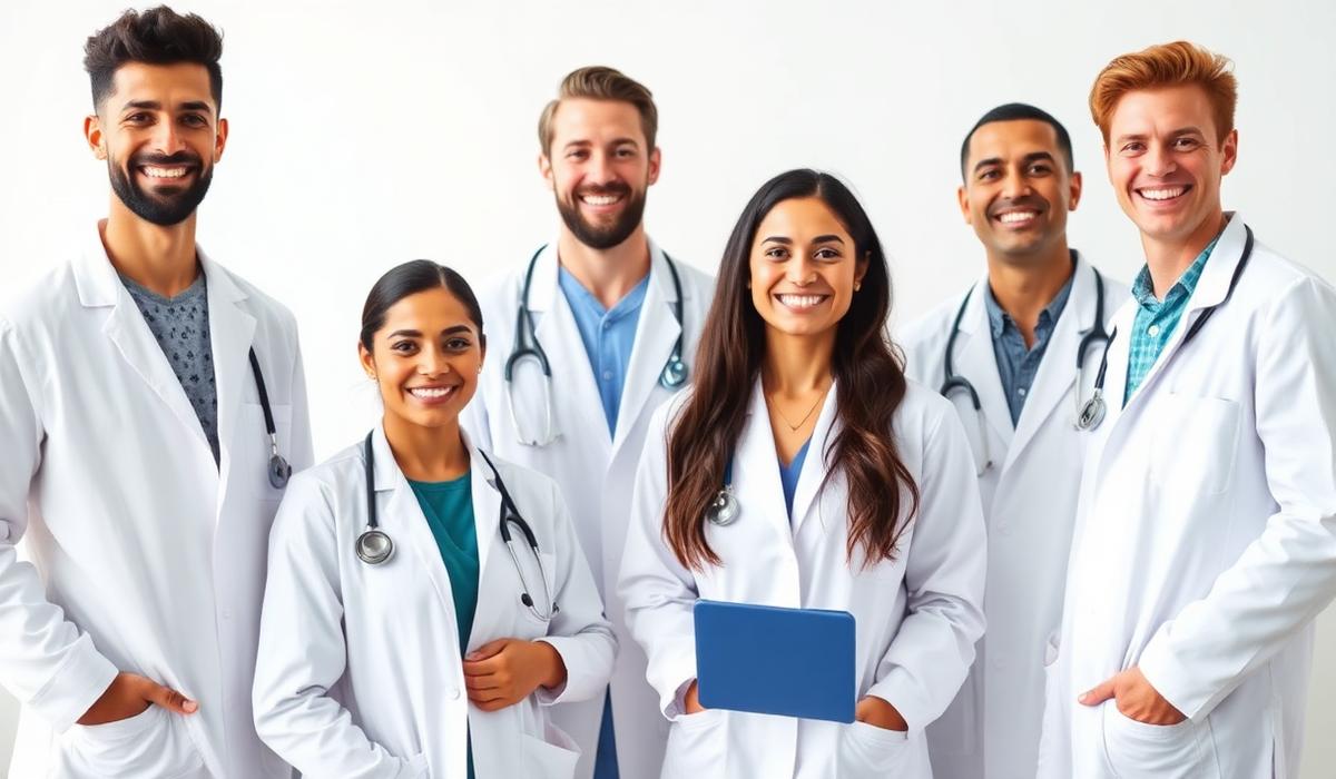 Profissionais da medicina